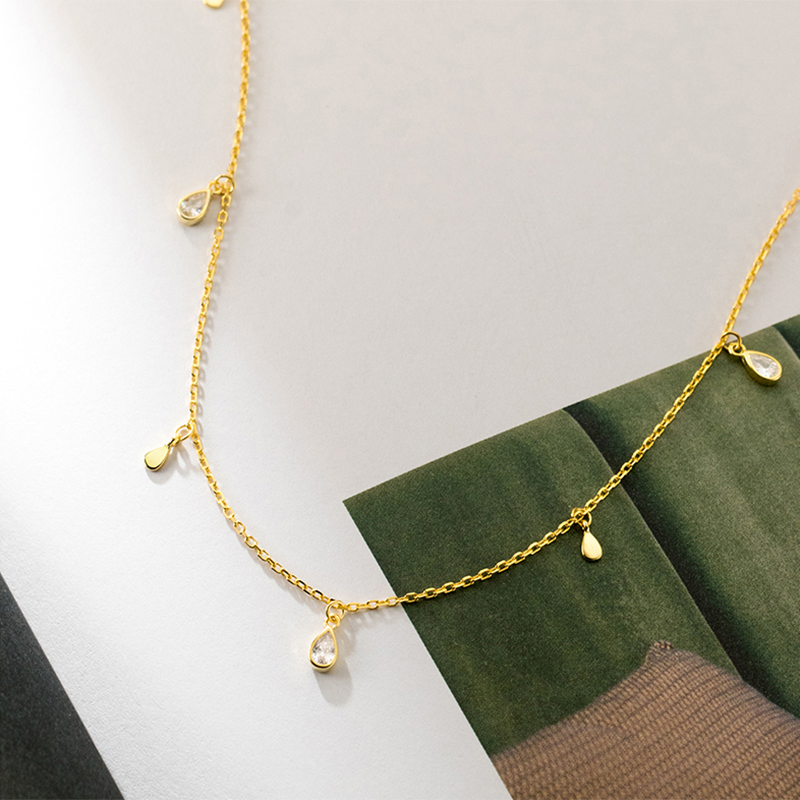 Crystal Trio Necklace Set - Image 6