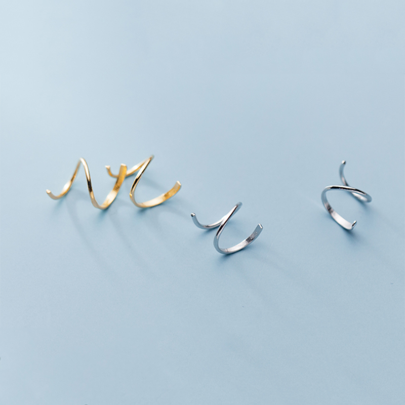 Minimalist Ear Clip Earrings - Image 4