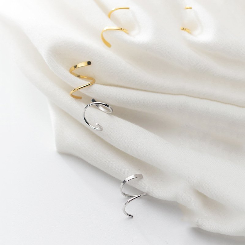 Minimalist Ear Clip Earrings - Image 9