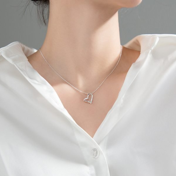 Alternative view of Enchanting Love Heart Necklace
