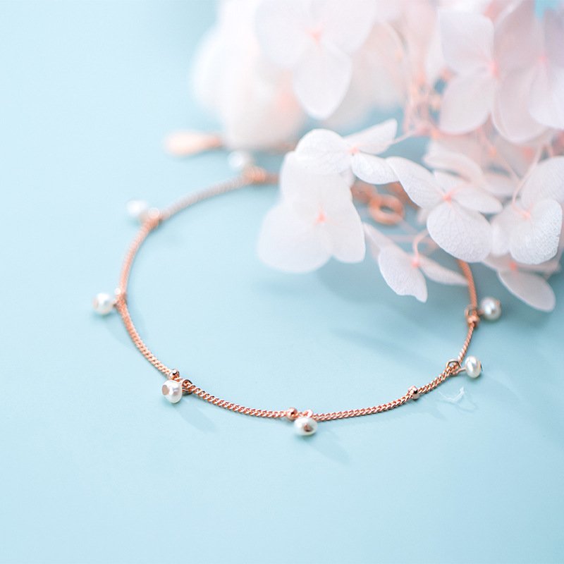 Chain Pearl Bracelet - Image 8