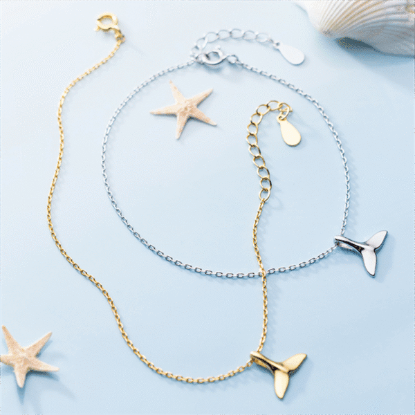 Alternative view of Ocean Tails Bracelet