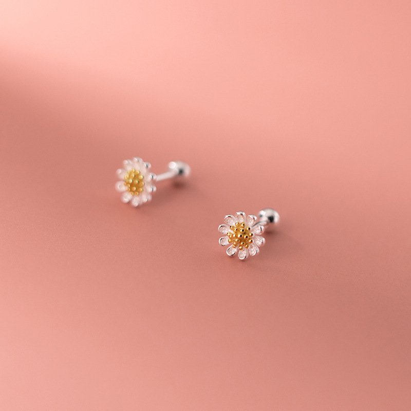 Little Daisy Stud Earrings - Image 2