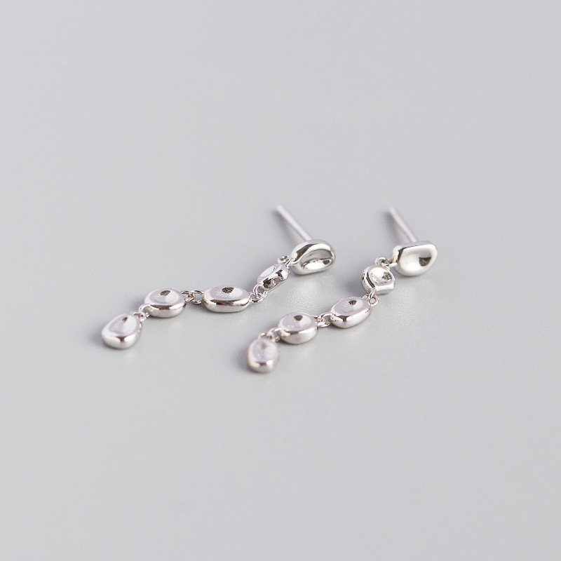 Tassel Bean Beads Drop Earrings - Image 5