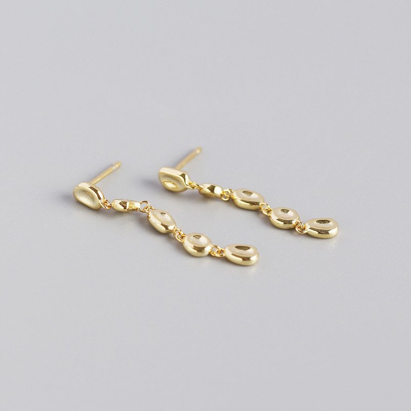 Tassel Bean Beads Drop Earrings - Image 6