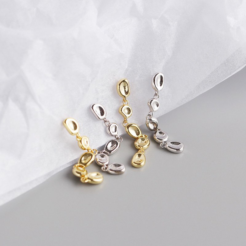 Tassel Bean Beads Drop Earrings - Image 9