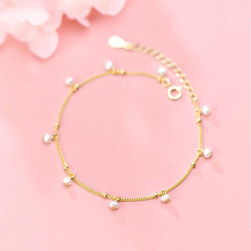 Chain Pearl Bracelet - Image 5