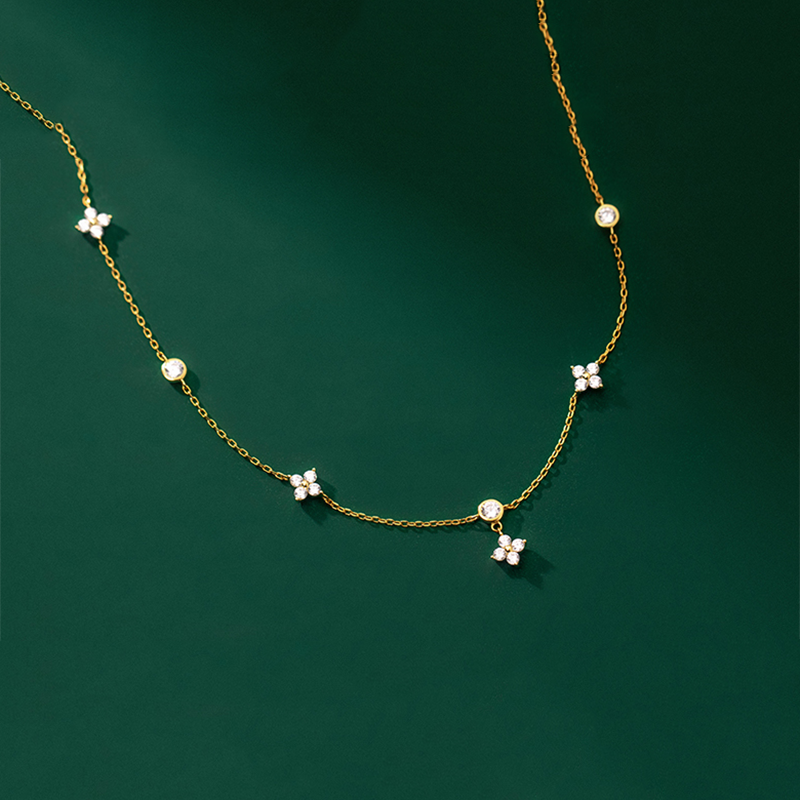 Sparkling Petals Necklace - Image 5