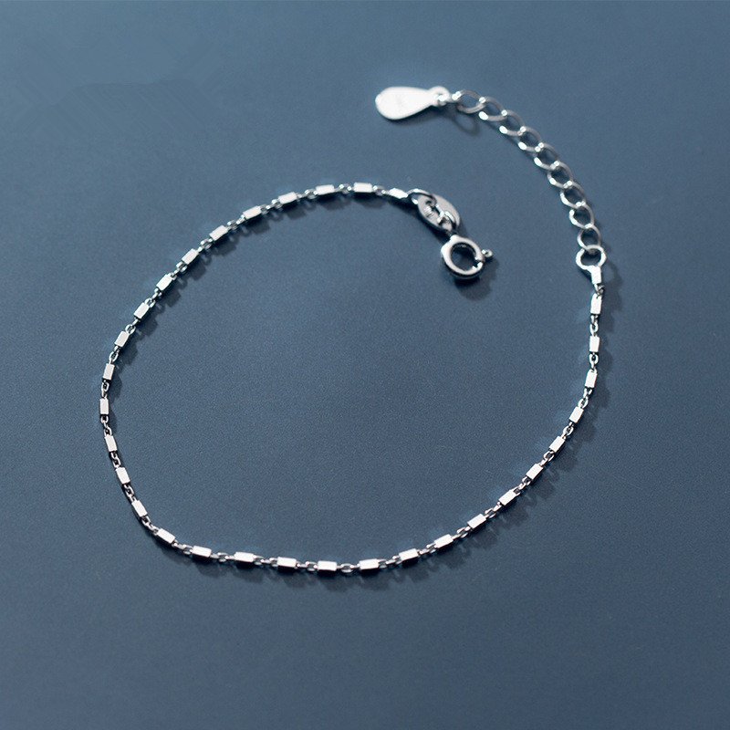 Small Square Chain Bracelet - Image 4