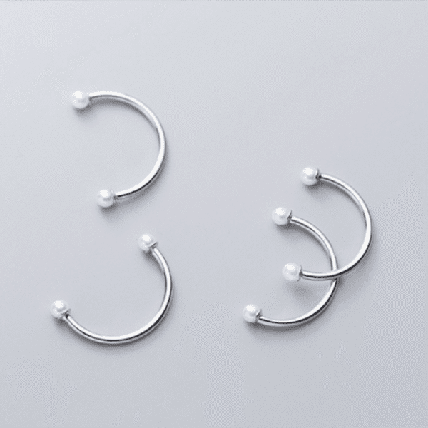 Alternative view of Pearl Elegance Open Finger Ring