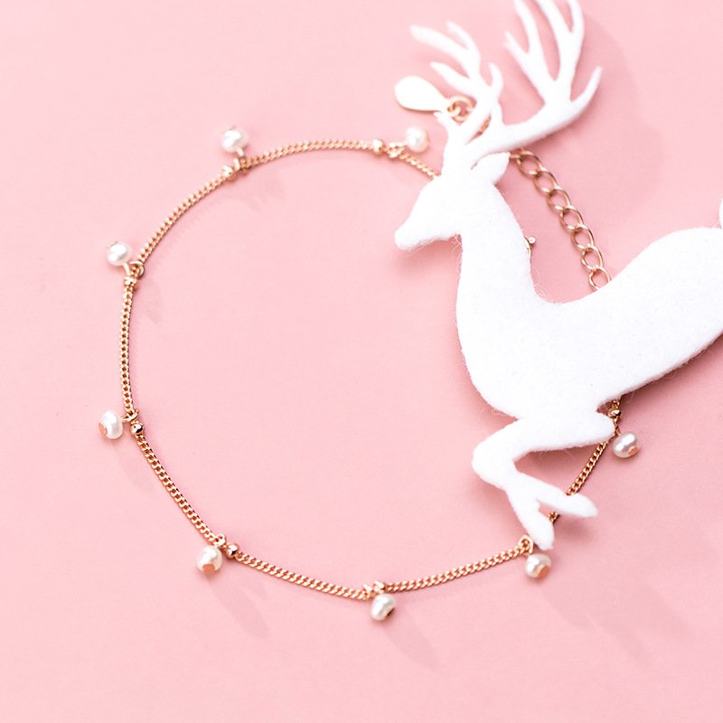 Chain Pearl Bracelet - Image 7