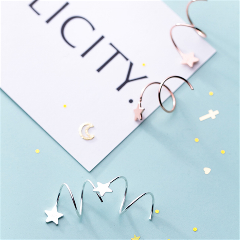 Rotating Star Earrings - Image 4