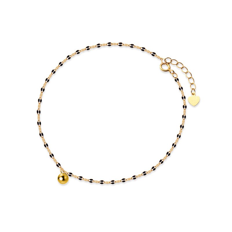 Golden Bead Anklet - Image 6