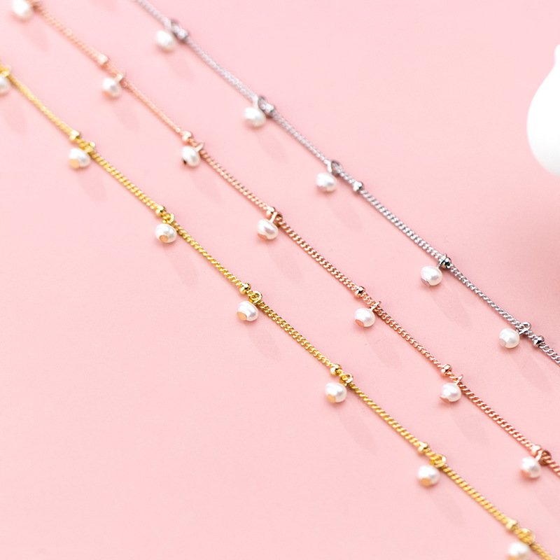 Chain Pearl Bracelet - Image 4