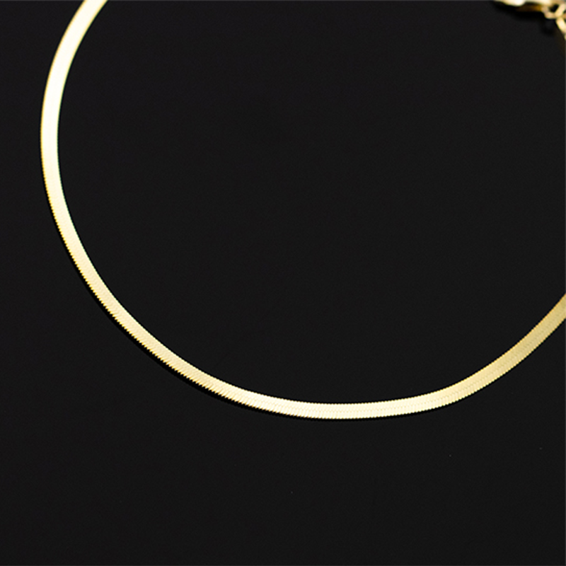 Simple Anklet In The Form Of A Snake Bone - Image 6