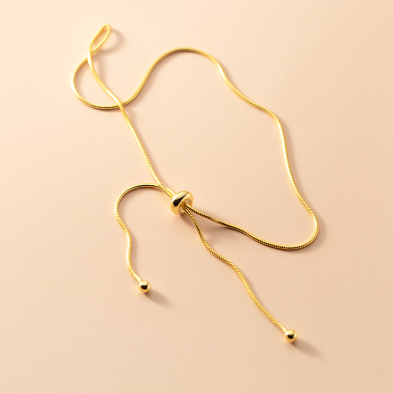 Simple Korean Tassel Anklet - Image 3