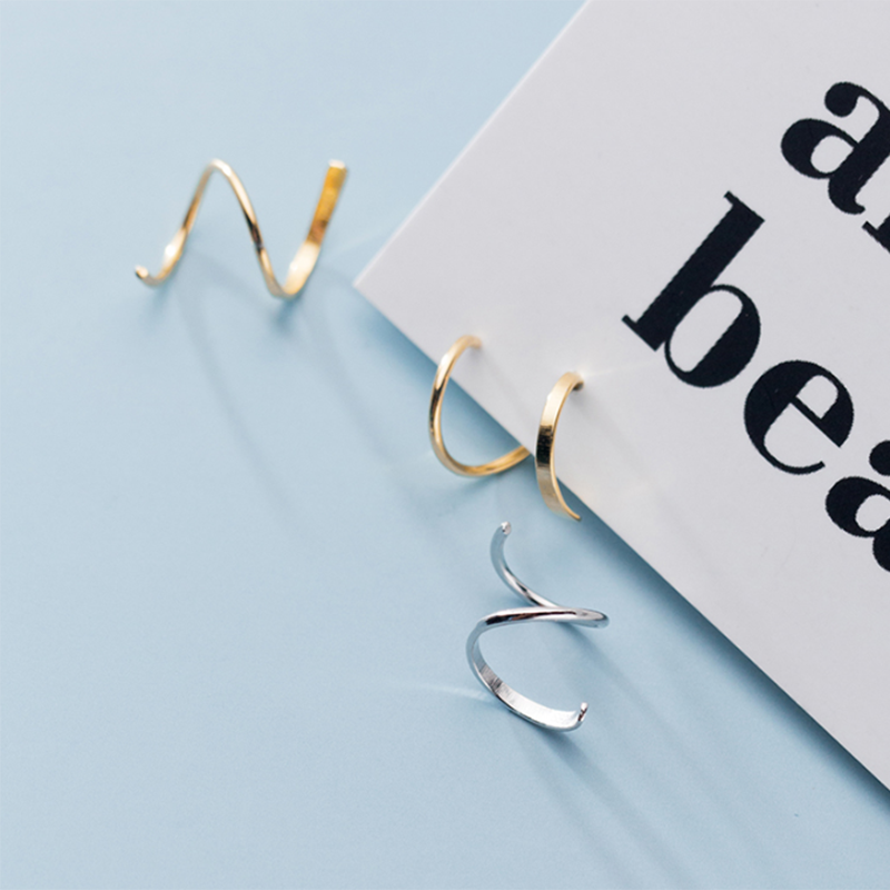 Minimalist Ear Clip Earrings - Image 8