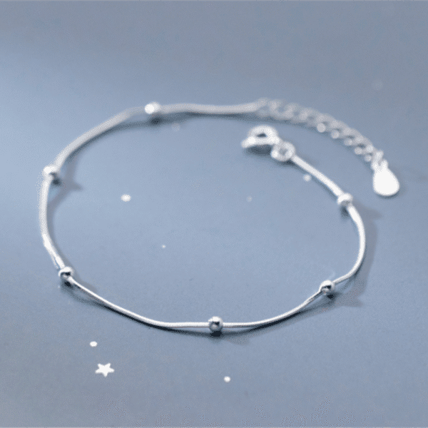 Alternative view of Sleek Serpent Beads Bracelet