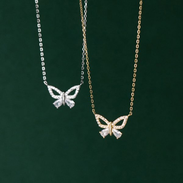 Alternative view of Butterfly Whispers Necklace