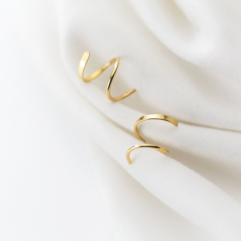 Minimalist Ear Clip Earrings - Image 7