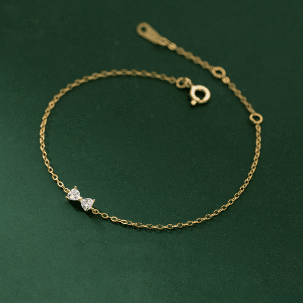 Alternative view of Bow Charm Bracelet