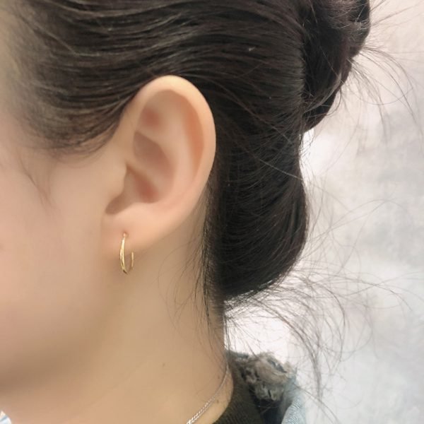 Korean Simple Hoop Earrings