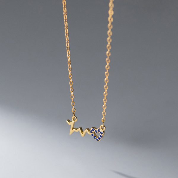 Alternative view of Heartbeat Romance Necklace