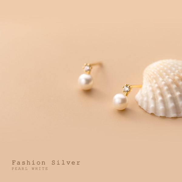 Alternative view of Cute Pearl Earrings
