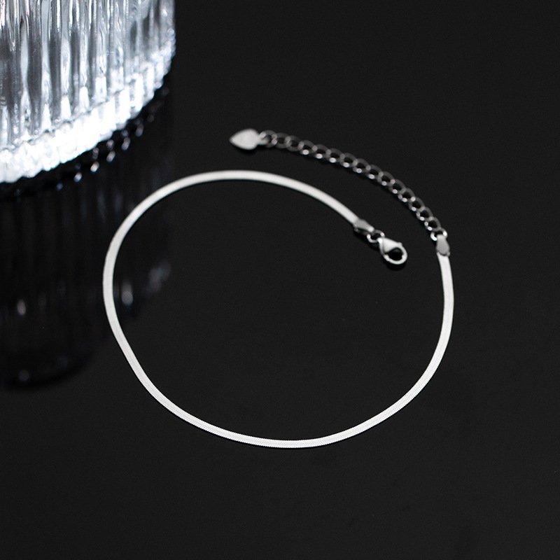 Simple Anklet In The Form Of A Snake Bone - Image 5