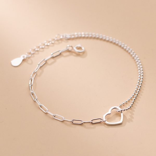 Alternative view of Whimsical Love Chain Bracelet