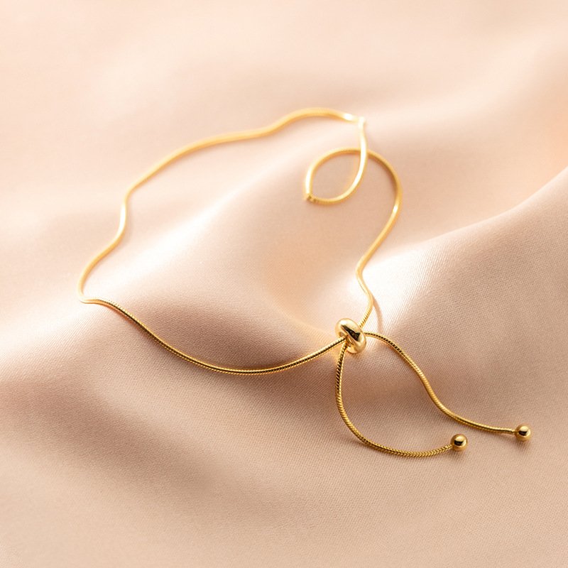 Simple Korean Tassel Anklet - Image 7