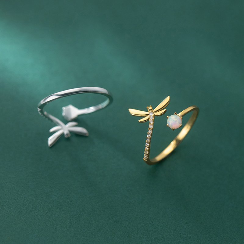 Enchanting Dragonfly Ring - Image 6