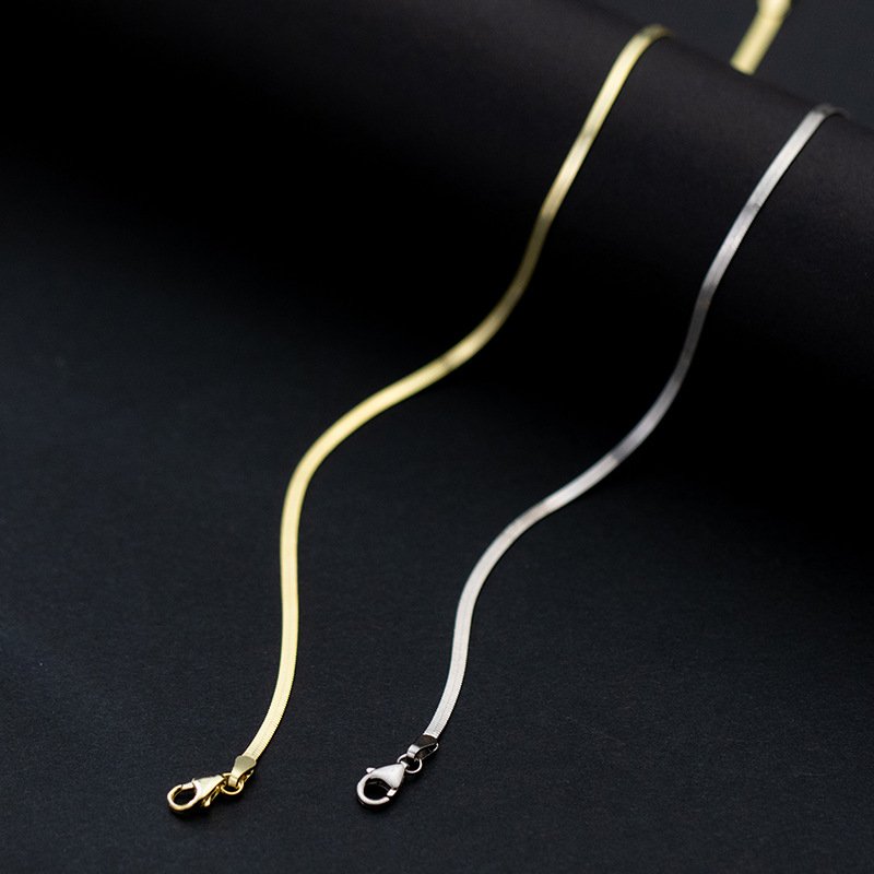 Simple Anklet In The Form Of A Snake Bone - Image 4