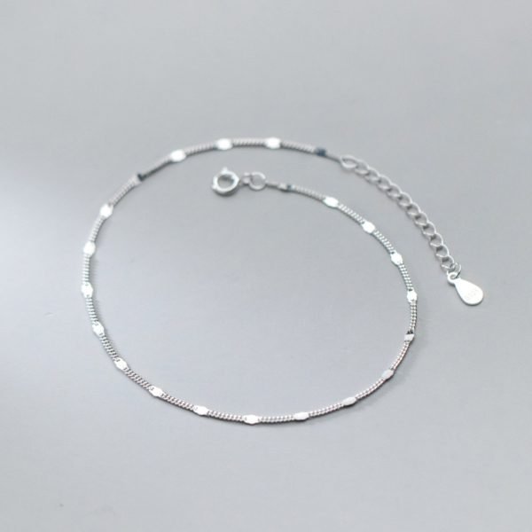 Alternative view of Simple Link Chain Anklet