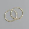Korean Simple Hoop Earrings
