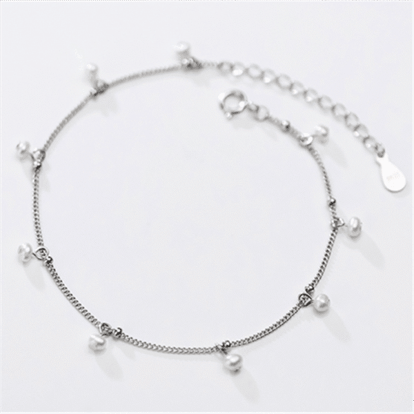 Alternative view of Chain Pearl Bracelet