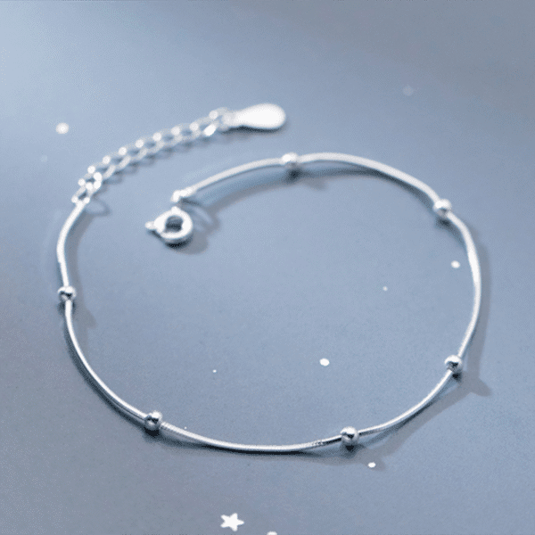 Sleek Serpent Beads Bracelet