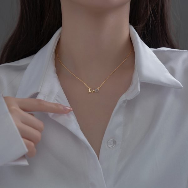 Heartbeat Romance Necklace