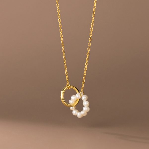 Alternative view of Harmony Circles Necklace