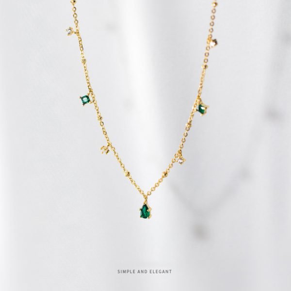 Alternative view of Emerald Elegance Necklace