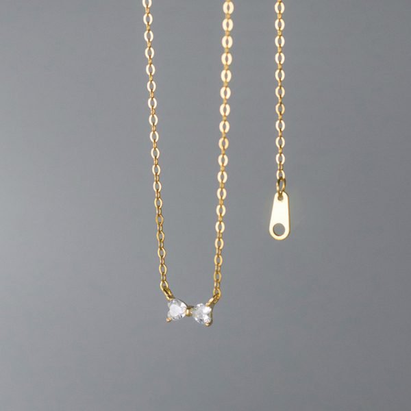 Alternative view of Darling Bow Necklace