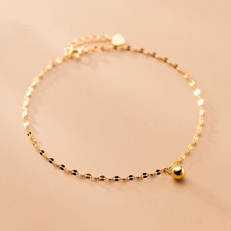 Golden Bead Anklet - Image 7