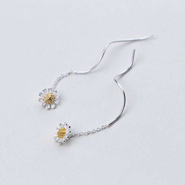 Alternative view of Small Daisy Earrings