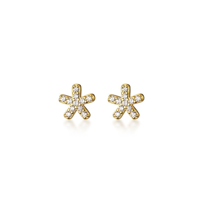 Celestial Bloom Stud Earrings - Image 4