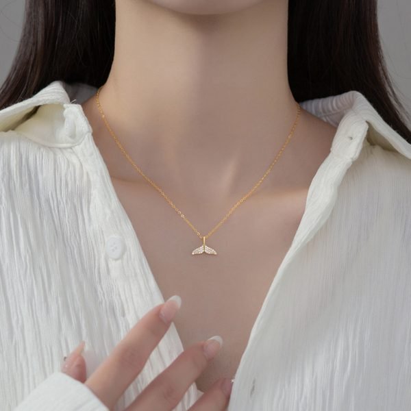 Ocean Whisper Tail Necklace