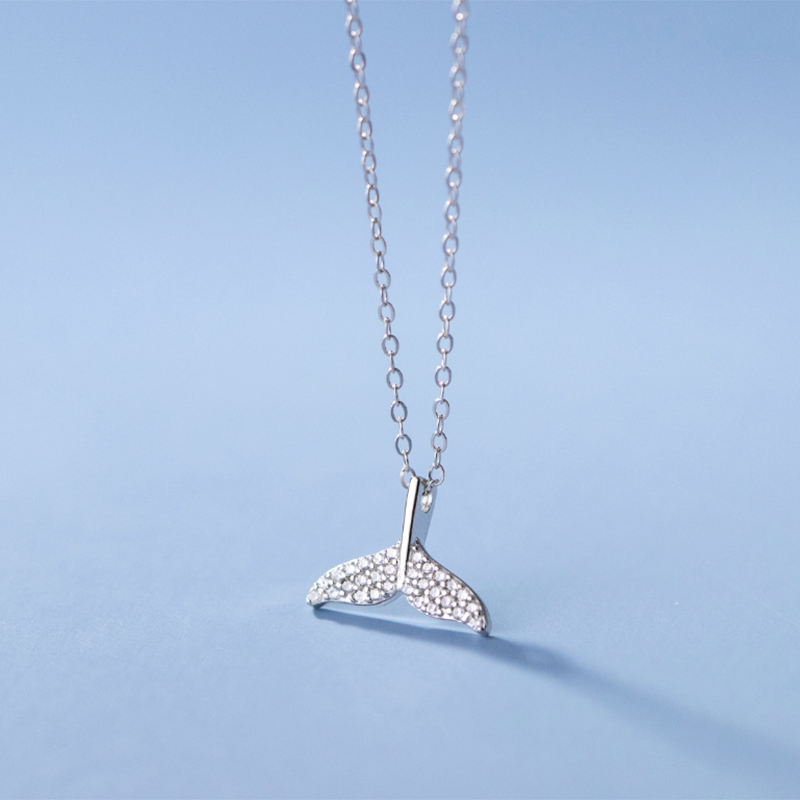 Ocean Whisper Tail Necklace - Image 5