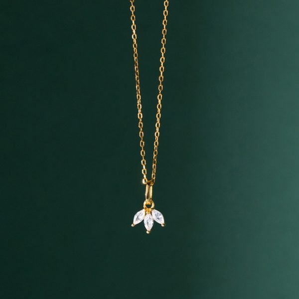 Alternative view of Petal Grace Pendant Necklace