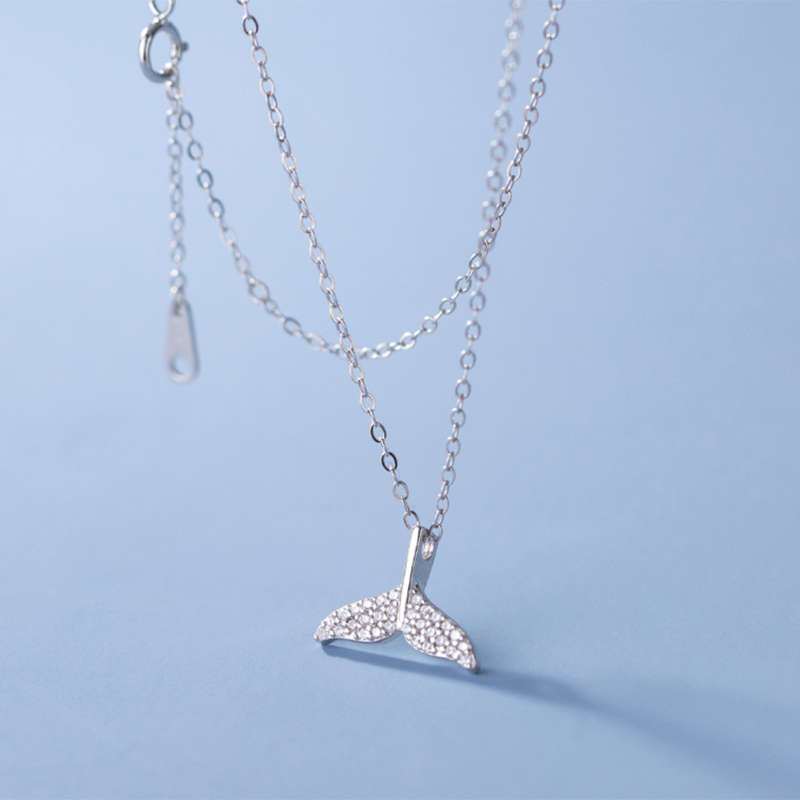 Ocean Whisper Tail Necklace - Image 7
