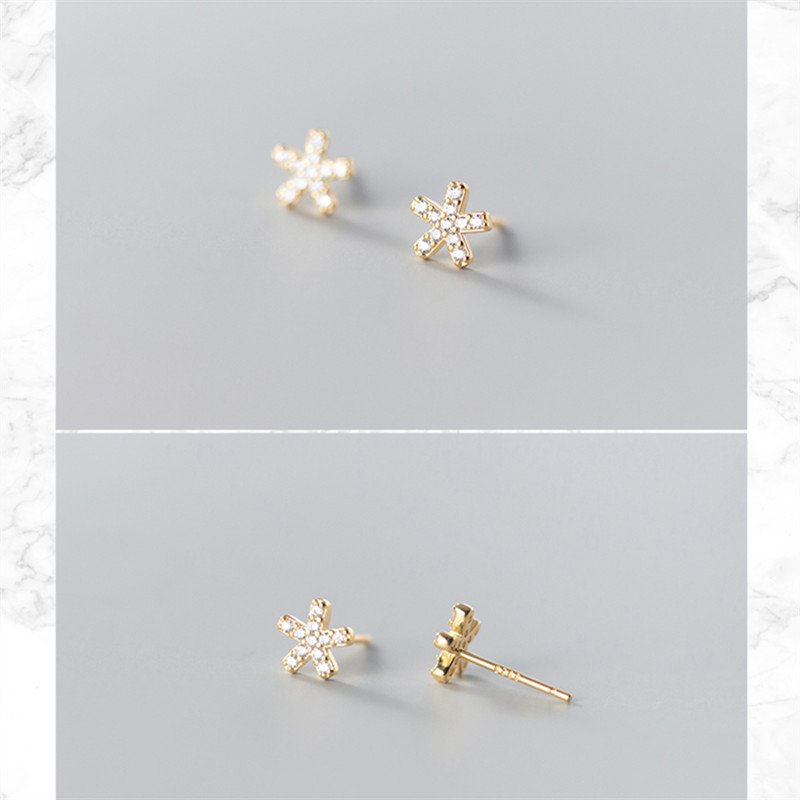 Celestial Bloom Stud Earrings - Image 7